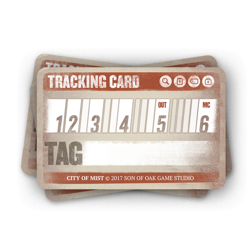 Tracking Cards (City of Mist)