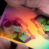 Limited Edition Memento Mori Holographic Playing Cards