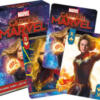 Aquarius Playing Cards: Marvel - Captain Marvel Movie