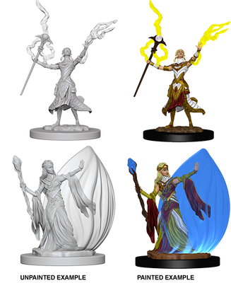 D&D: Nolzur's Marvelous Miniatures - Elf Female Wizard