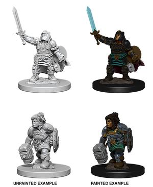 D&D: Nolzur's Marvelous Miniatures - Dwarf Female Paladin