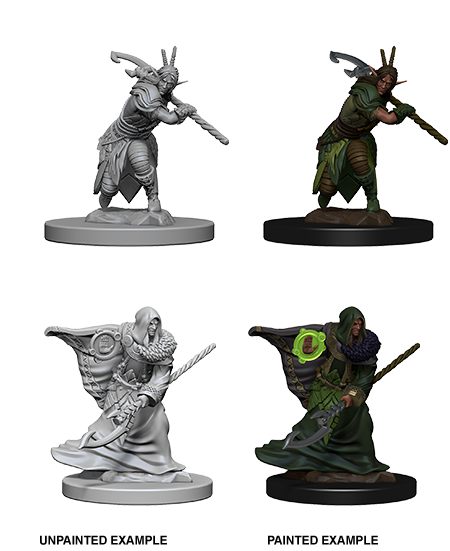 D&D: Nolzur's Marvelous Miniatures - Elf Male Druid