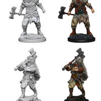 D&D: Nolzur's Marvelous Miniatures - Human Male Barbarian