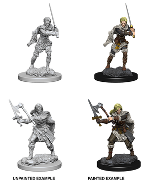 D&D: Nolzur's Marvelous Miniatures - Human Female Barbarian