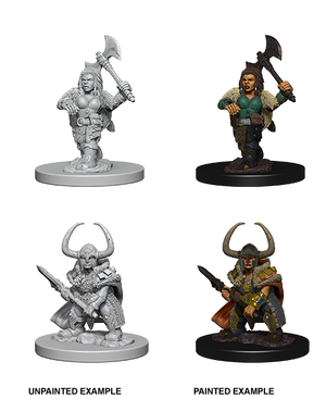 D&D: Nolzur's Marvelous Miniatures - Dwarf Female Barbarian