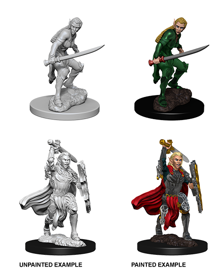 D&D: Nolzur's Marvelous Miniatures - Elf Female Fighter