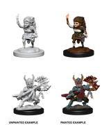 D&D: Nolzur's Marvelous Miniatures - Halfling Female Fighter