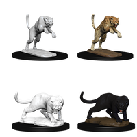 D&D: Nolzur's Marvelous Miniatures - Panther & Leopard