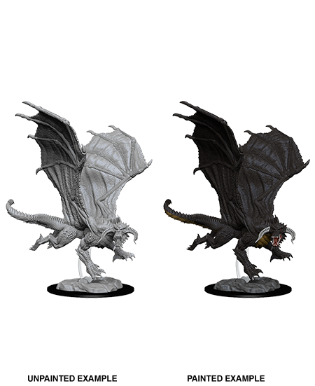 D&D: Nolzur's Marvelous Miniatures - Young Black Dragon