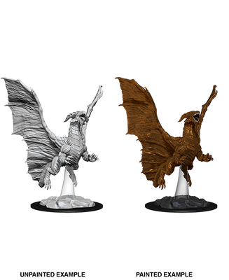 D&D: Nolzur's Marvelous Miniatures - Young Copper Dragon