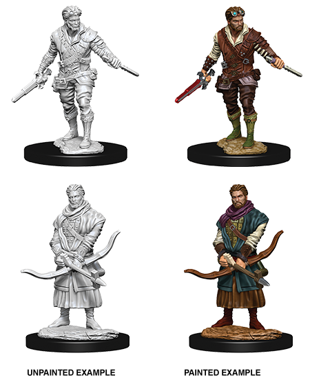 D&D: Nolzur's Marvelous Miniatures - Human Male Rogue