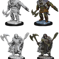 D&D: Nolzur's Marvelous Miniatures - Half-Orc Male Barbarian