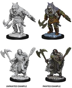 D&D: Nolzur's Marvelous Miniatures - Half-Orc Male Barbarian