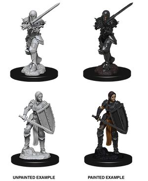 D&D: Nolzur's Marvelous Miniatures - Human Female Fighter