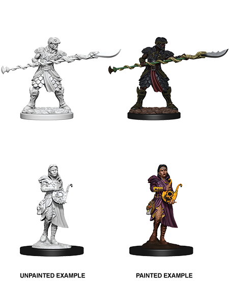 D&D: Nolzur's Marvelous Miniatures - Yuan-Ti Pureblood Adventurers