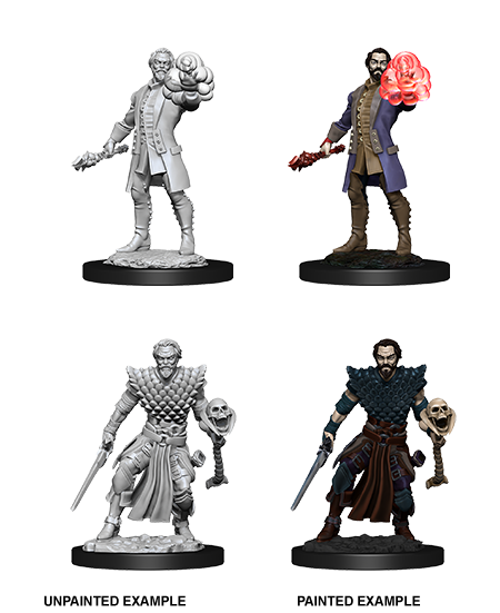 D&D: Nolzur's Marvelous Miniatures - Human Male Warlock