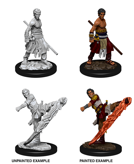 D&D: Nolzur's Marvelous Miniatures - Half-Elf Male Monk