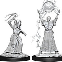 D&D: Nolzur's Marvelous Miniatures - Drow Mage & Drow Priestess