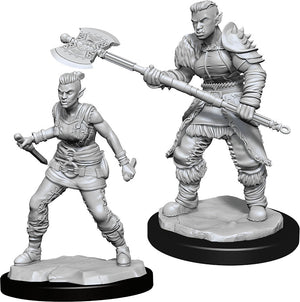 D&D: Nolzur's Marvelous Miniatures - Orc Barbarian Female