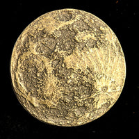 Harvest Moon Bundle - Set of 5 Brass Moon Coins