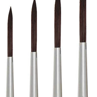 Trekell Onyx Synthetic Squirrel Short Handle Artist Brushes For Watercolor Painting