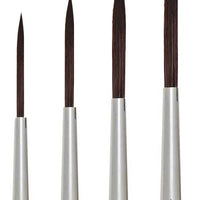 Trekell Onyx Synthetic Squirrel Short Handle Artist Brushes For Watercolor Painting