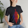 Sunset Ombre Dragon and Sword Shirt