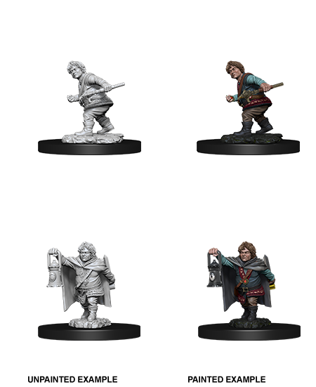 D&D: Nolzur's Marvelous Miniatures - Halfling Male Rogue