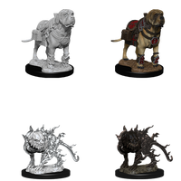 D&D: Nolzur's Marvelous Miniatures - Mastiff & Shadow Mastiff