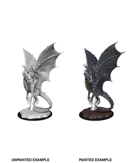 D&D: Nolzur's Marvelous Miniatures - Young Silver Dragon