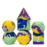 16mm Silicone RPG Dice Set