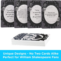 Aquarius Playing Cards: Shakespeare Quotes