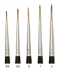 Trekell Legion Synthetic Mongoose Long Handle Artist Brushes For Oil and Acrylic