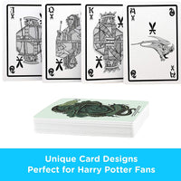 Aquarius Playing Cards: Harry Potter - Slytherin