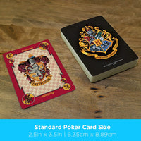 Aquarius Playing Cards: Harry Potter - House Crests