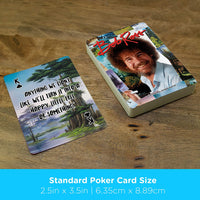 Aquarius Playing Cards: Bob Ross Quotes