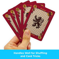 Aquarius Playing Cards: Harry Potter - House Crests