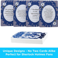 Aquarius Playing Cards: Sherlock Holmes Quotes