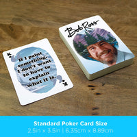 Aquarius Playing Cards: Bob Ross Quotes 2