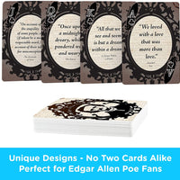 Aquarius Playing Cards: Edgar Allan Poe Quotes