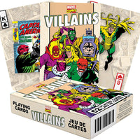 Aquarius Playing Cards: Marvel - Villians Retro