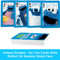 Aquarius Playing Cards: Sesame Street - Cookie Monster