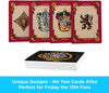 Aquarius Playing Cards: Harry Potter - House Crests