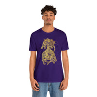 Golden Celtic Dice Dragon Shirt