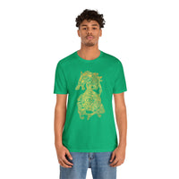 Golden Celtic Dice Dragon Shirt