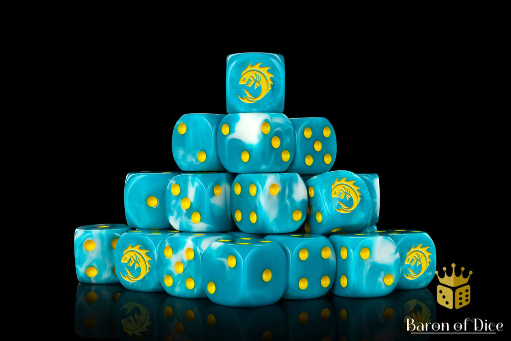 Sea Monsters, Yellow, Dice