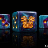 Mayan Lizard, Dice