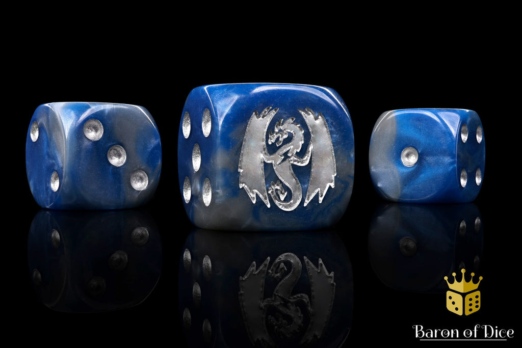 Storm Dragon 16mm Dice