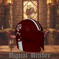 Mandalorian Collegiate Gridiron Helm