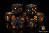 Matte Black, Football Dice Sets